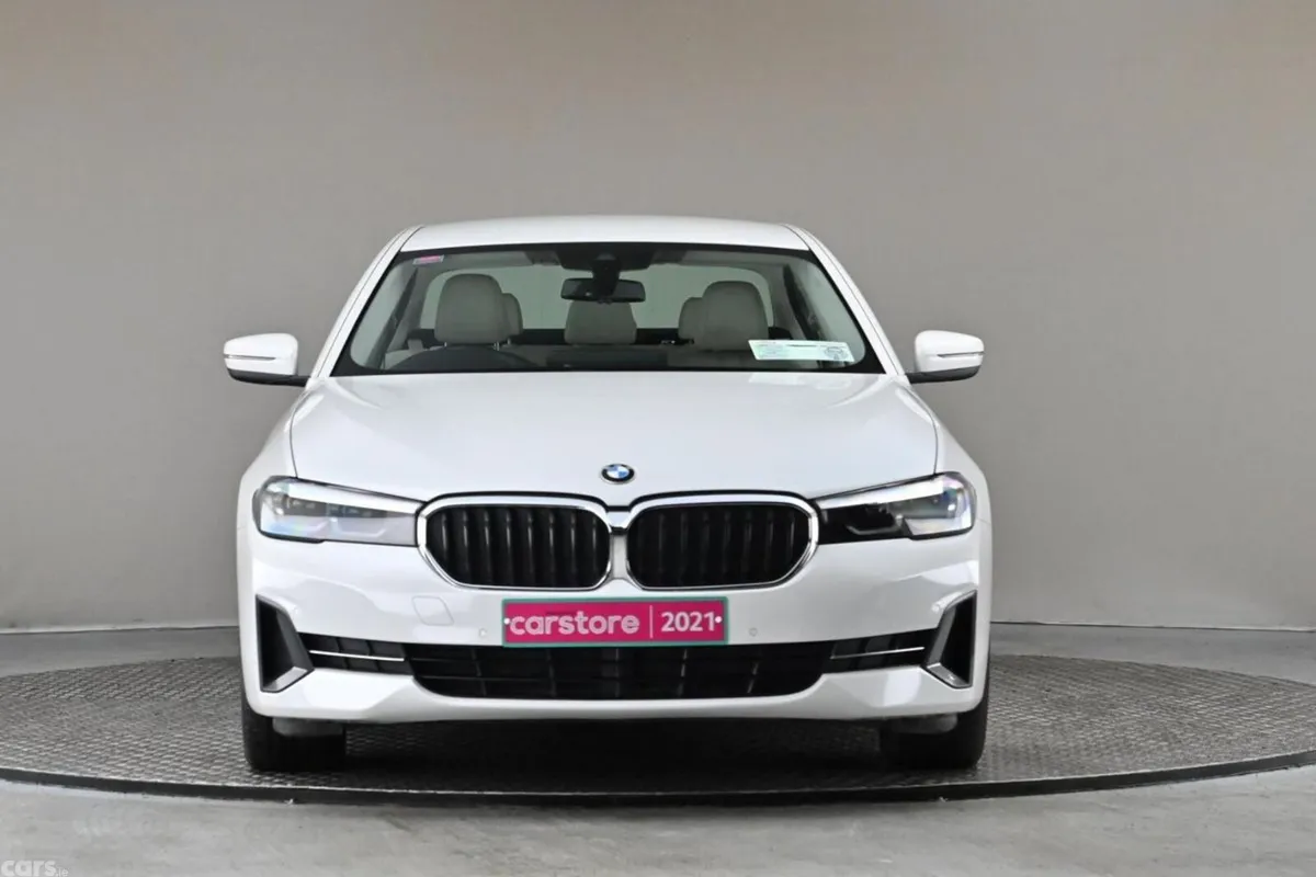BMW 5-Series Saloon, Diesel, 2021, White
