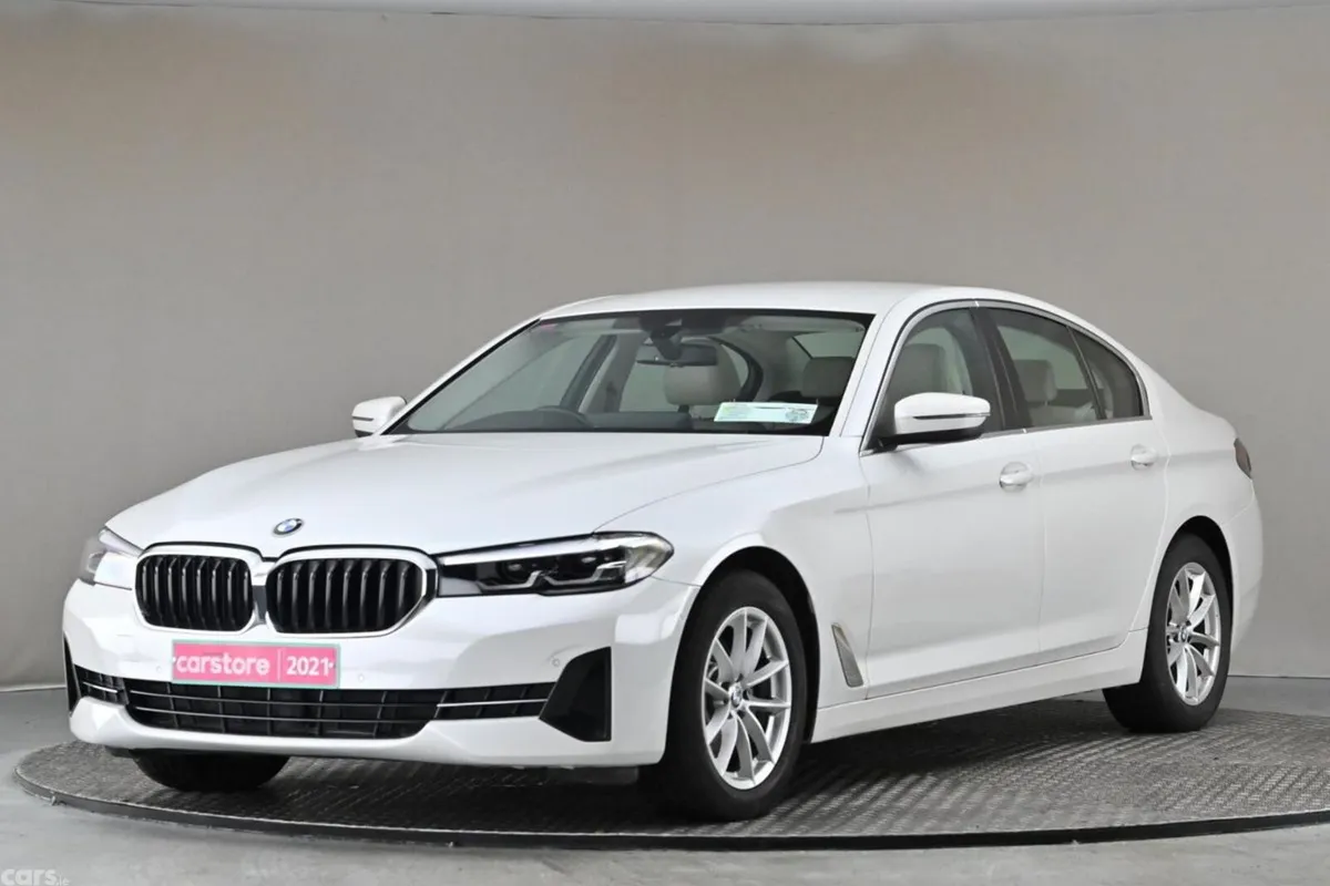 BMW 5-Series Saloon, Diesel, 2021, White