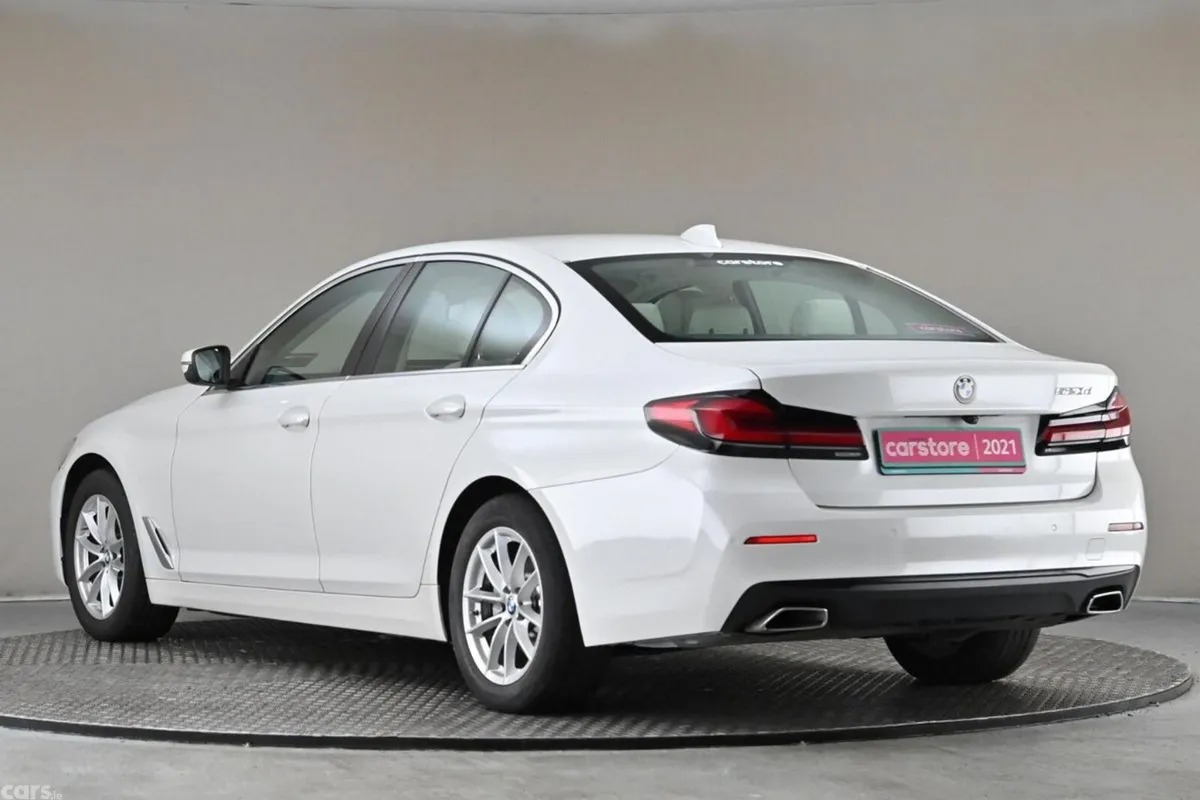 BMW 5-Series Saloon, Diesel, 2021, White