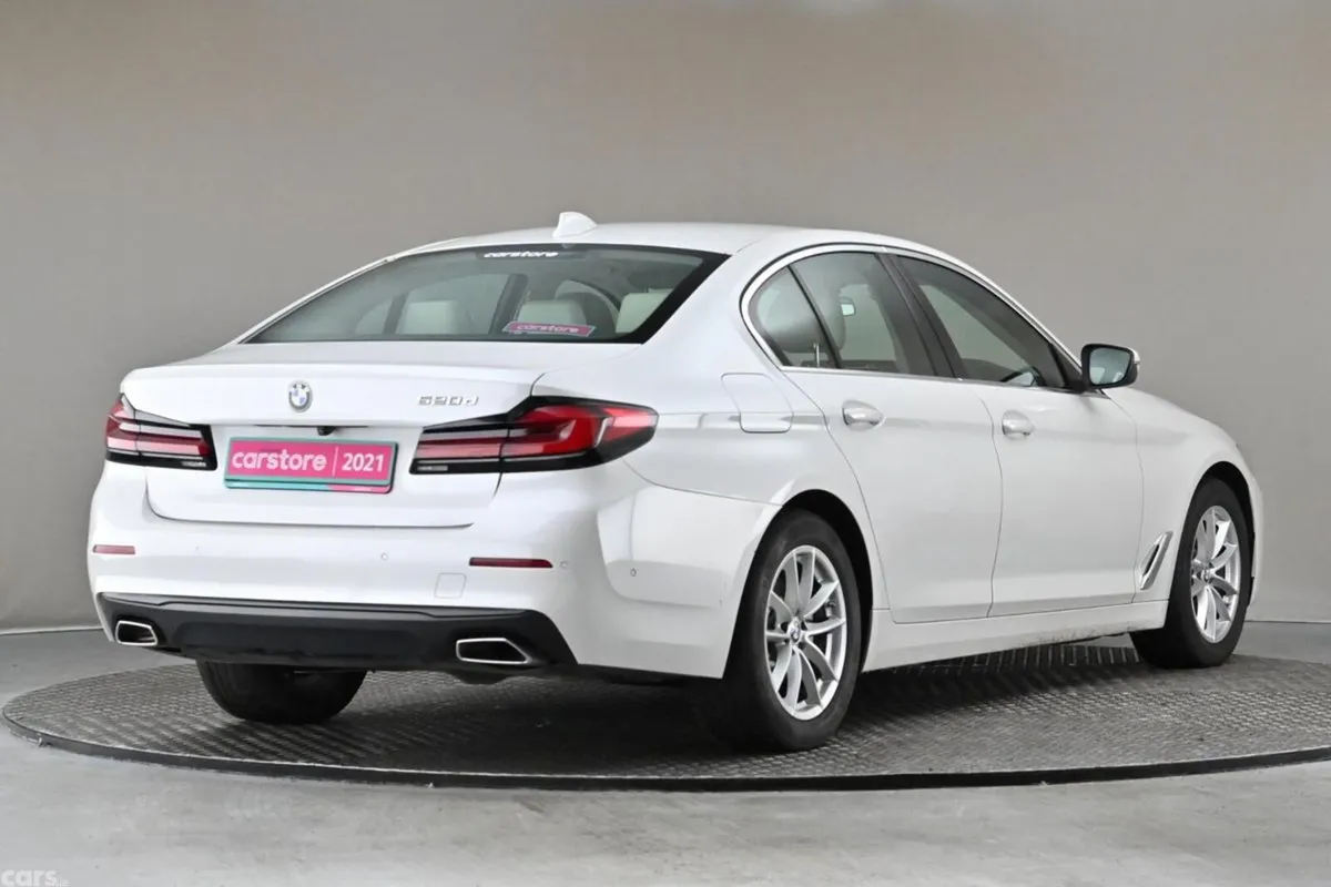BMW 5-Series Saloon, Diesel, 2021, White