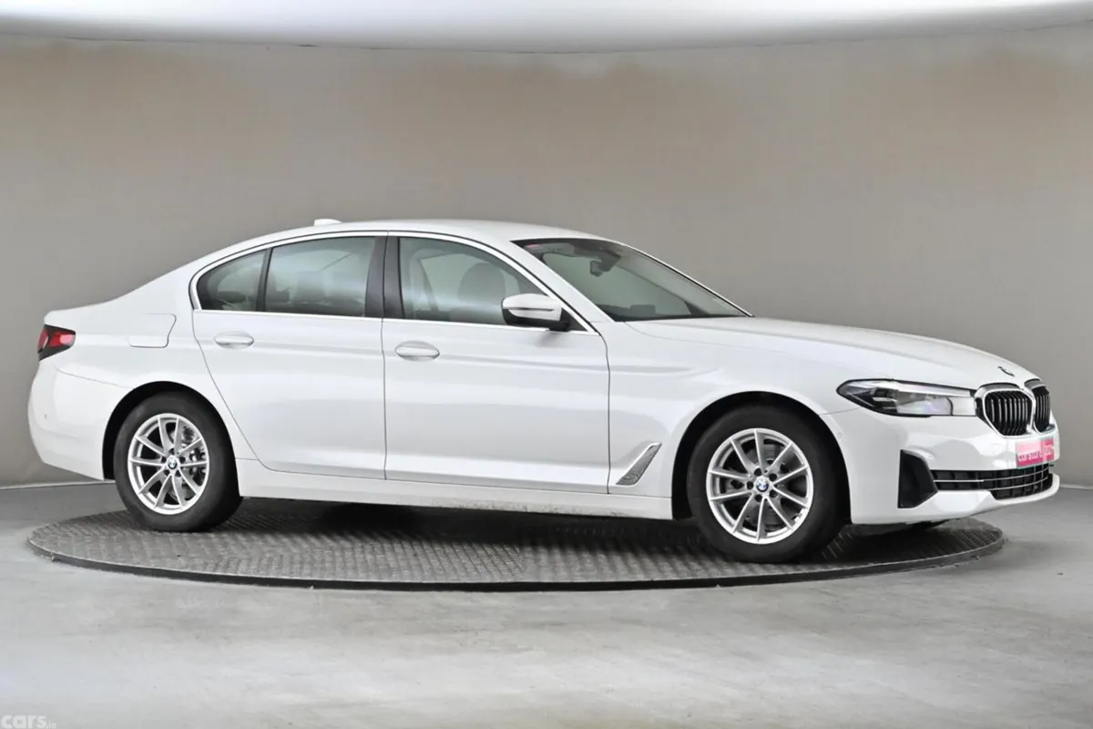 BMW 5-Series Saloon, Diesel, 2021, White