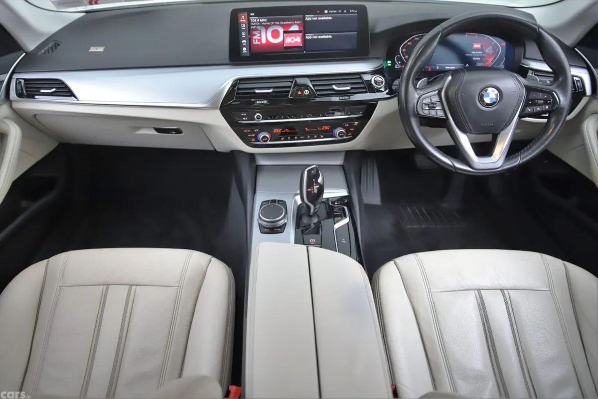 BMW 5-Series Saloon, Diesel, 2021, White