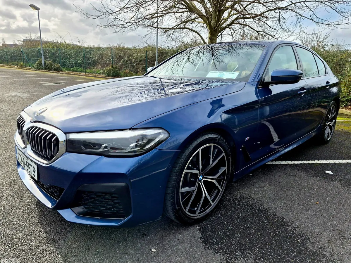 BMW 5-Series Saloon, Diesel, 2022, Blue