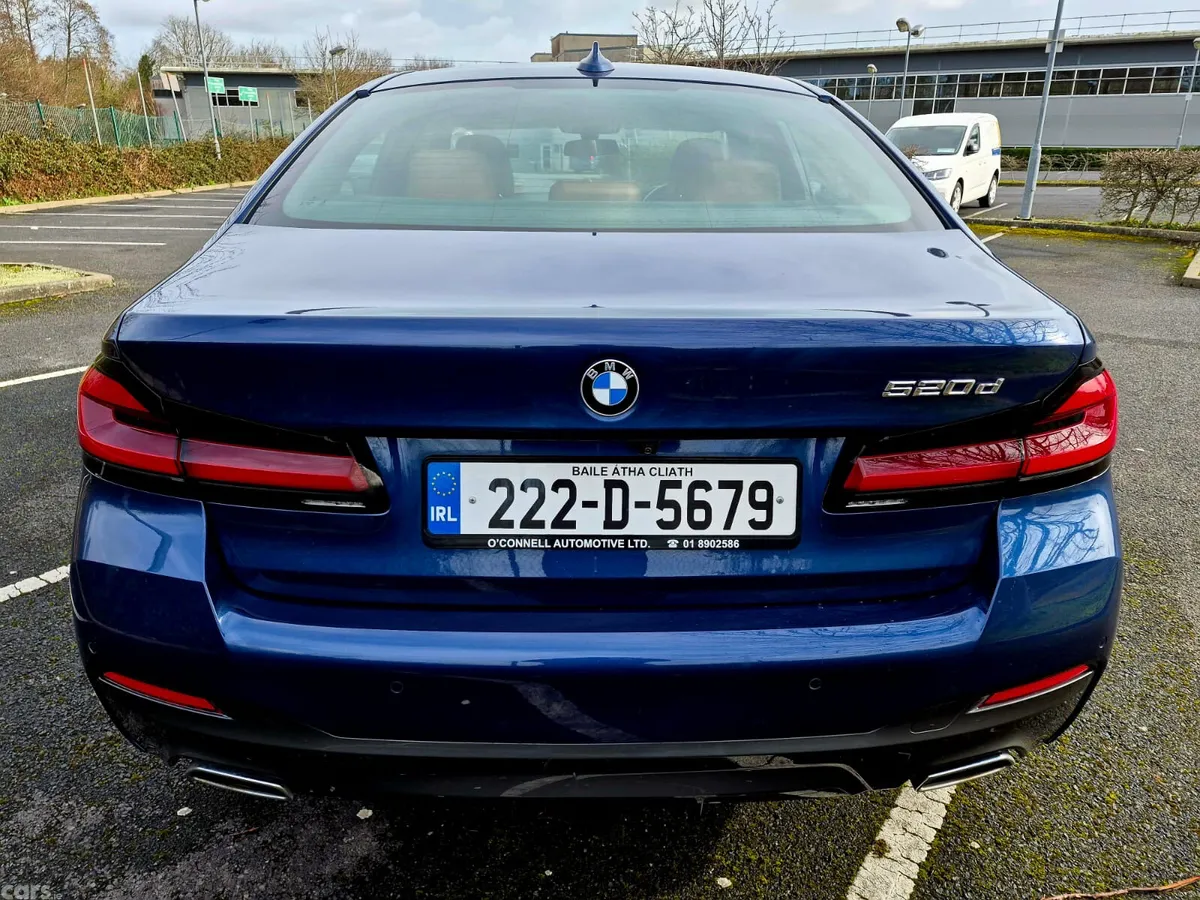 BMW 5-Series Saloon, Diesel, 2022, Blue