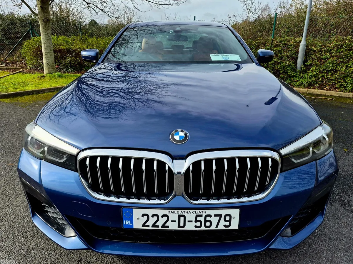 BMW 5-Series Saloon, Diesel, 2022, Blue