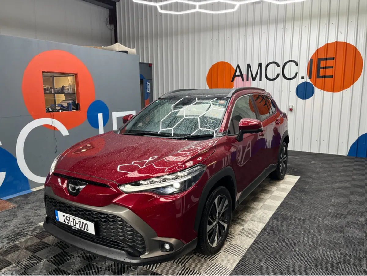 Toyota Corolla SUV, Petrol Hybrid, 2025, Red