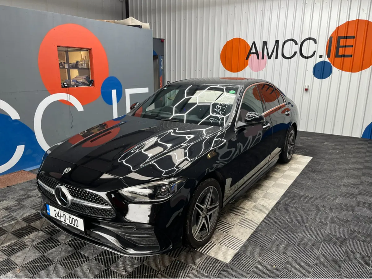 Mercedes-Benz C-Class Saloon, Petrol Plug-in Hybrid, 2024, Black