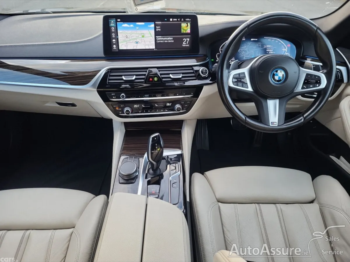 BMW 5-Series Saloon, Petrol Plug-in Hybrid, 2023, Black