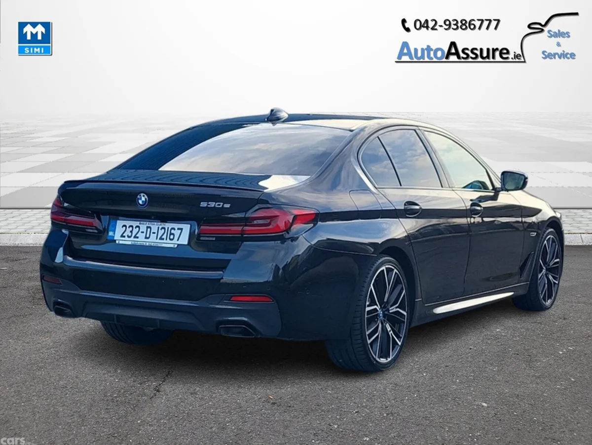 BMW 5-Series Saloon, Petrol Plug-in Hybrid, 2023, Black