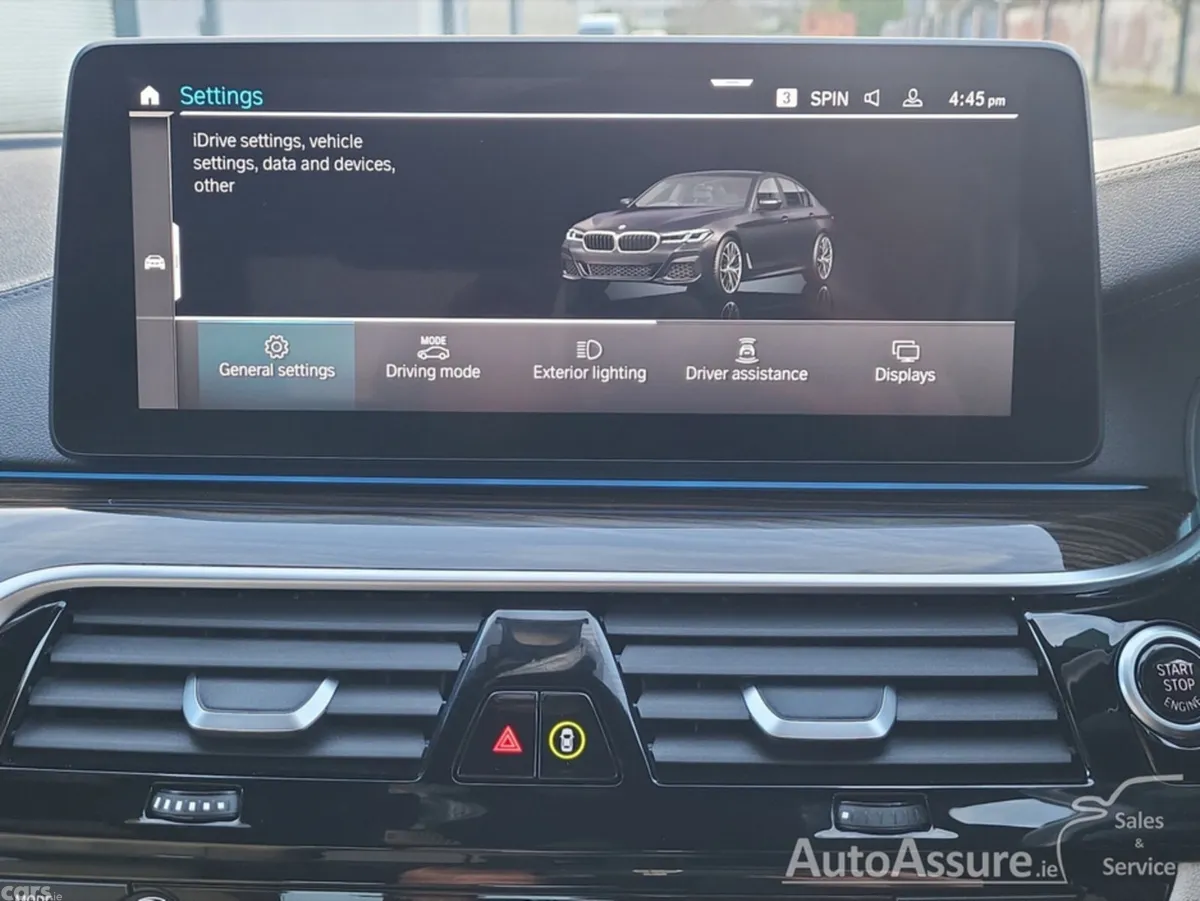 BMW 5-Series Saloon, Petrol Plug-in Hybrid, 2023, Black