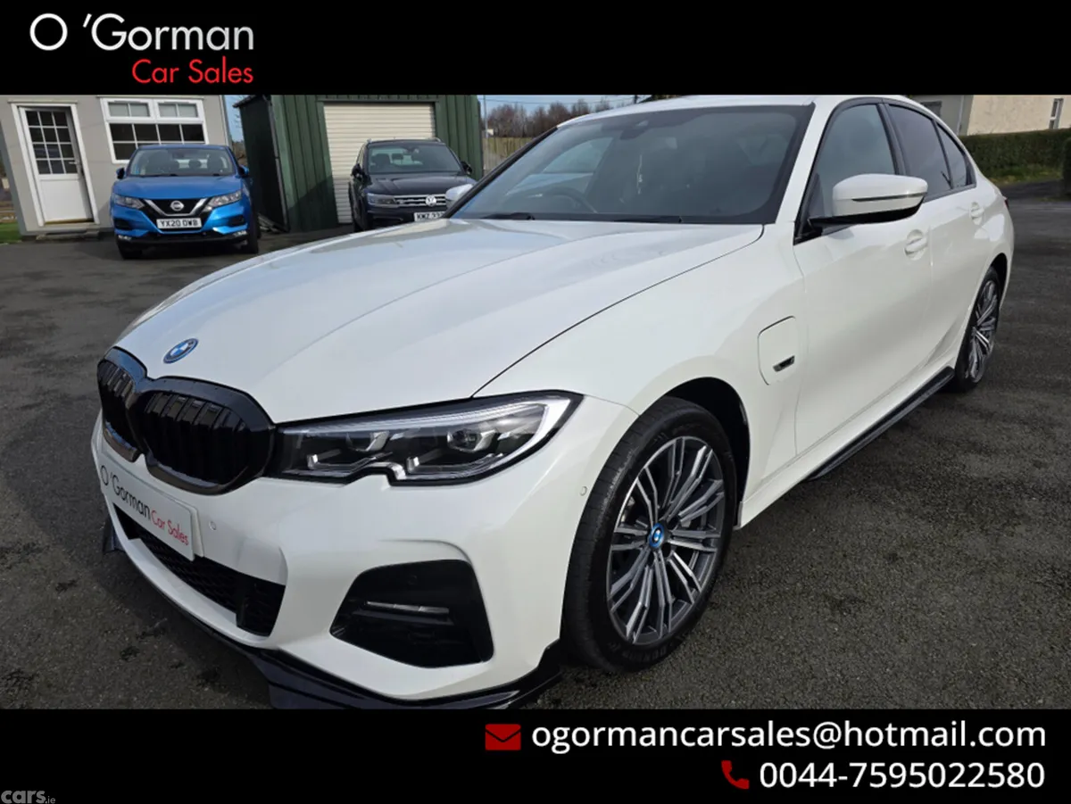 BMW 3-Series Saloon, Petrol Plug-in Hybrid, 2022, White