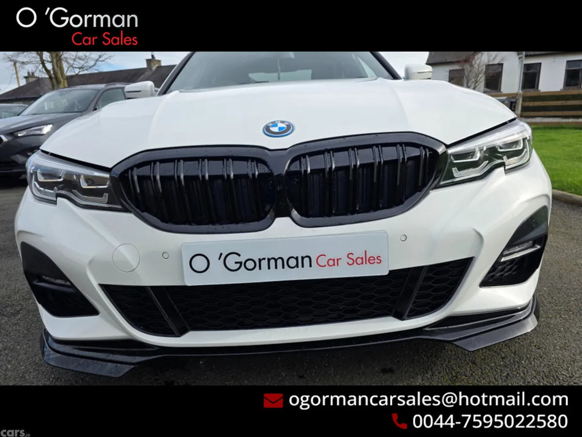 BMW 3-Series Saloon, Petrol Plug-in Hybrid, 2022, White