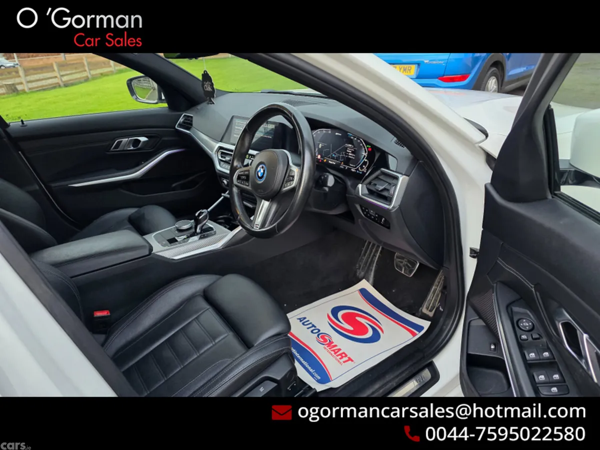 BMW 3-Series Saloon, Petrol Plug-in Hybrid, 2022, White