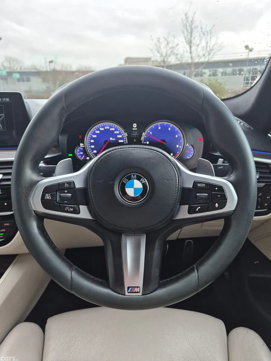 BMW 5-Series Saloon, Diesel, 2017, Grey