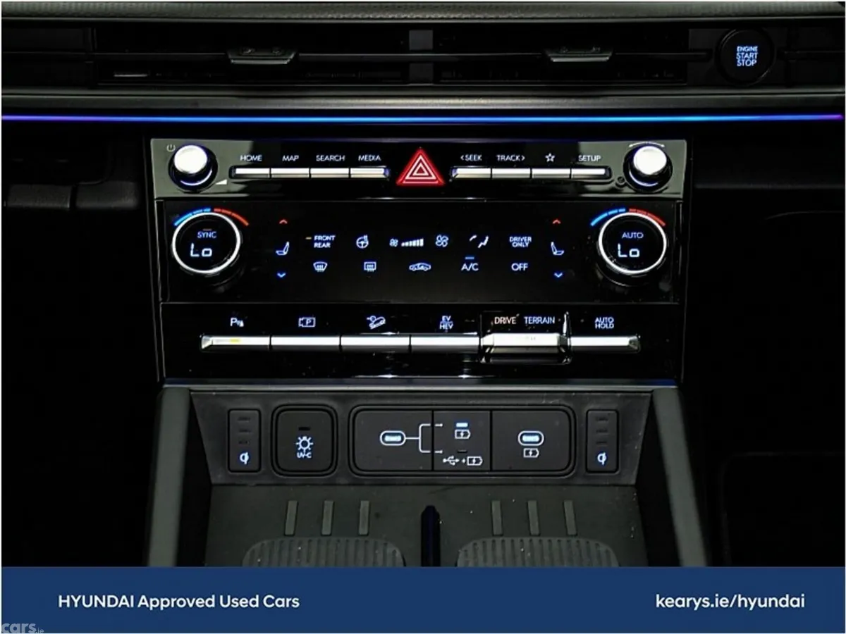 Hyundai Santa Fe SUV, Petrol Plug-in Hybrid, 2025, Black