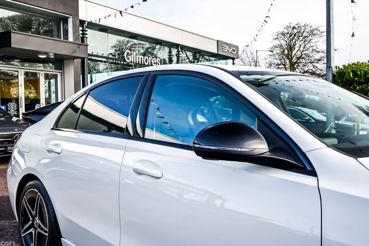 Mercedes-Benz C-Class Saloon, Diesel Hybrid, 2023, White