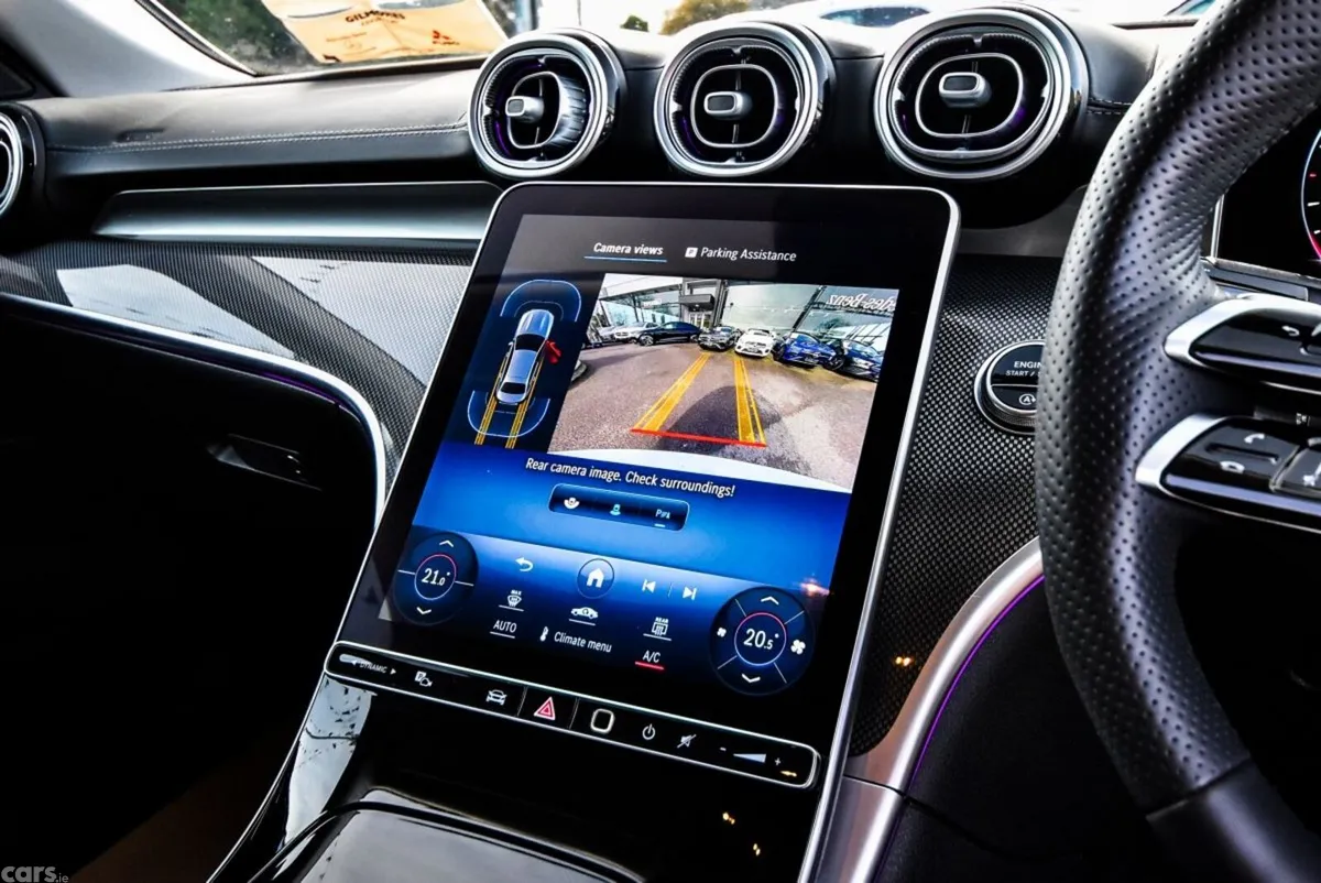 Mercedes-Benz C-Class Saloon, Diesel Hybrid, 2023, White
