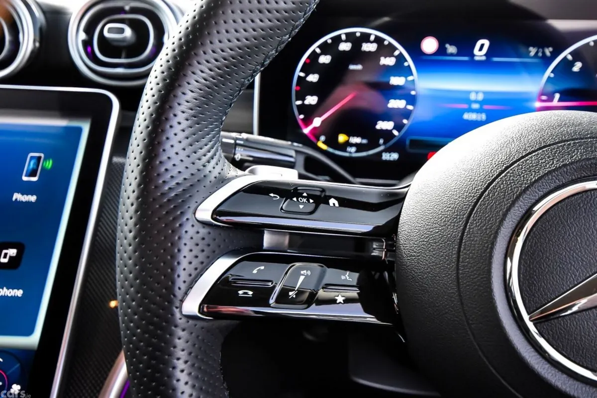 Mercedes-Benz C-Class Saloon, Diesel Hybrid, 2023, White