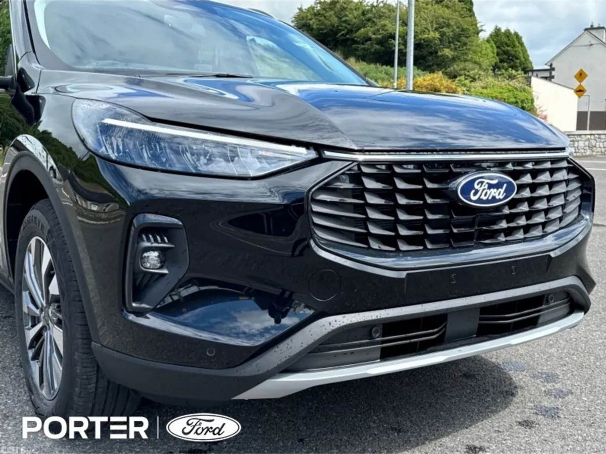 Ford Kuga SUV, Petrol Plug-in Hybrid, 2026, Black