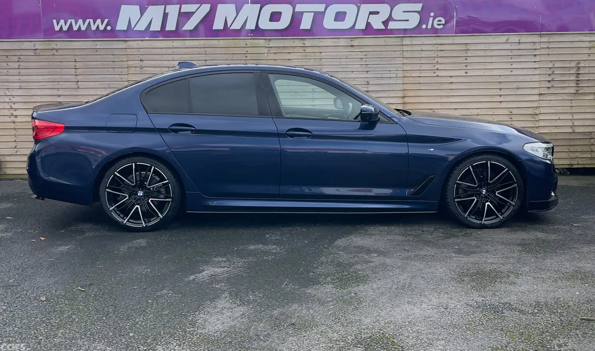 BMW 5-Series Saloon, Diesel, 2020, Blue