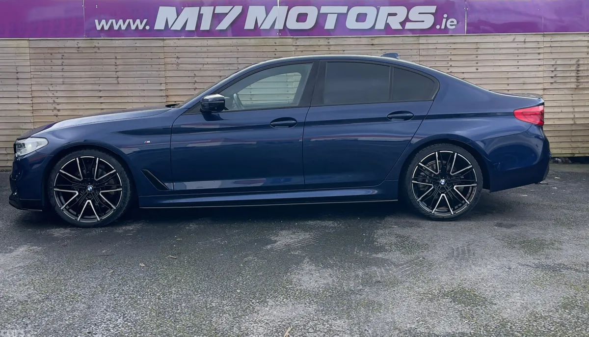BMW 5-Series Saloon, Diesel, 2020, Blue
