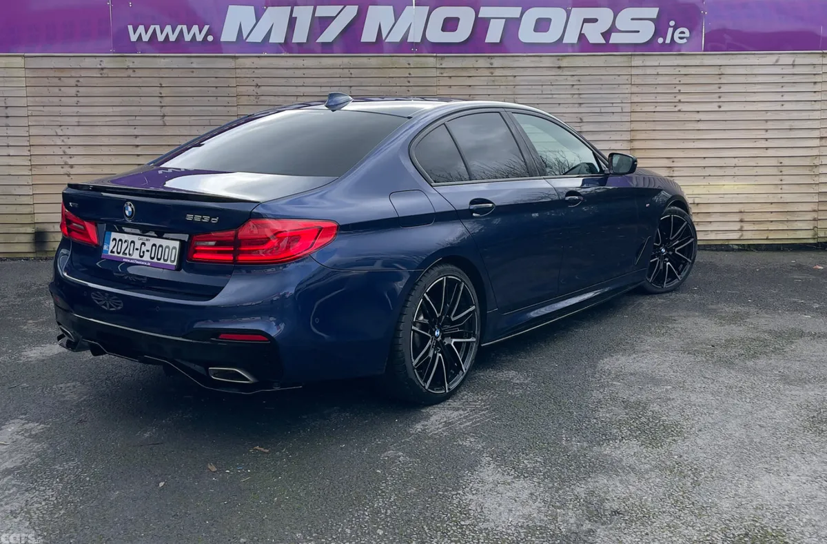 BMW 5-Series Saloon, Diesel, 2020, Blue