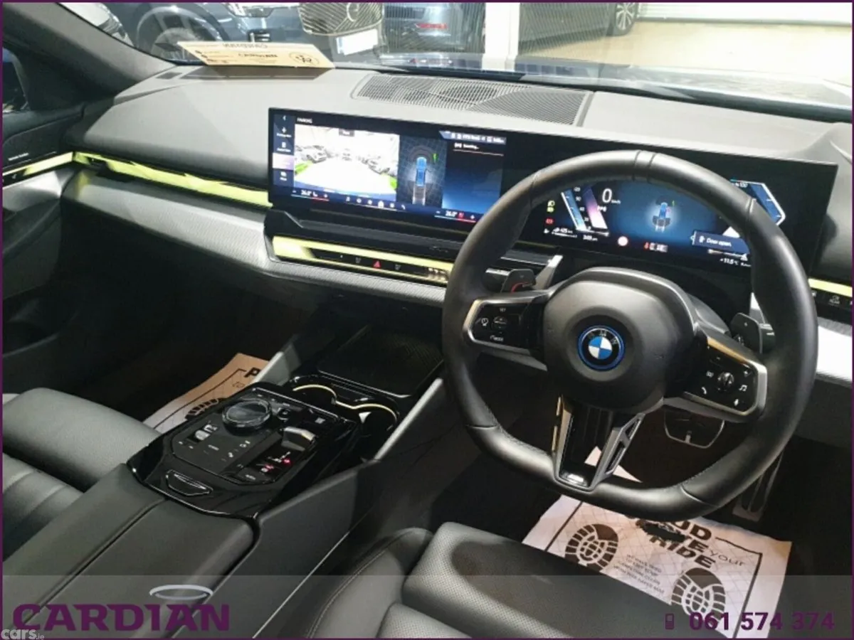 BMW 5-Series Estate, Petrol Hybrid, 2025, Blue