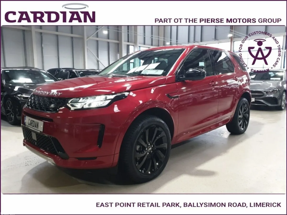 Land Rover Discovery Sport SUV, Petrol Plug-in Hybrid, 2025, Red