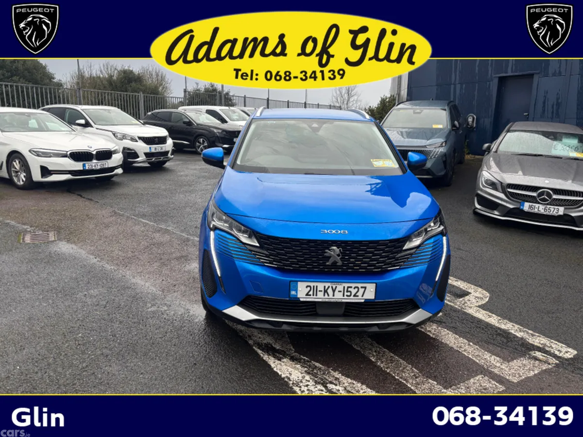 Peugeot 3008 SUV, Diesel, 2021, Blue