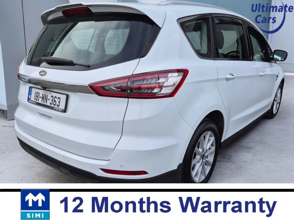 Ford S-Max MPV, Diesel, 2018, White