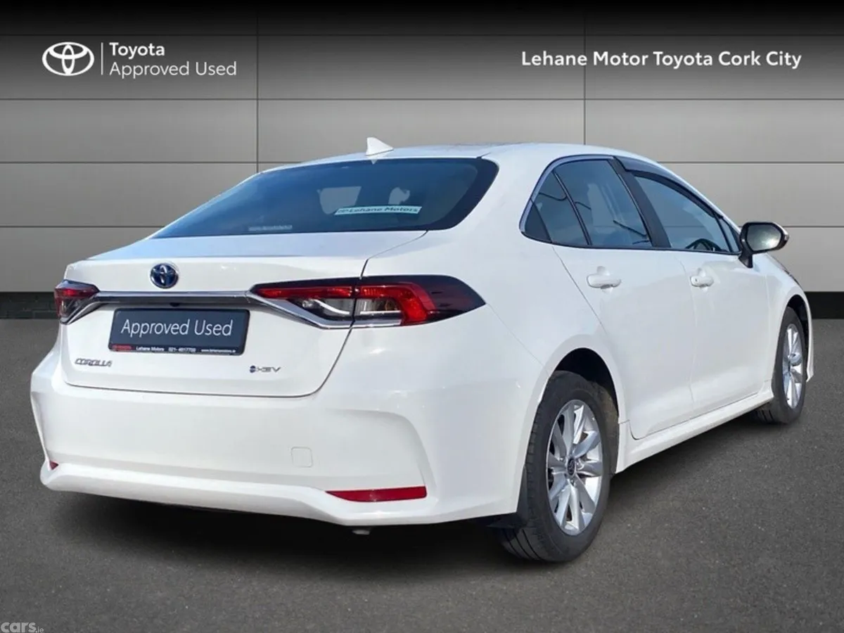 Toyota Corolla Saloon, Petrol Hybrid, 2024, White