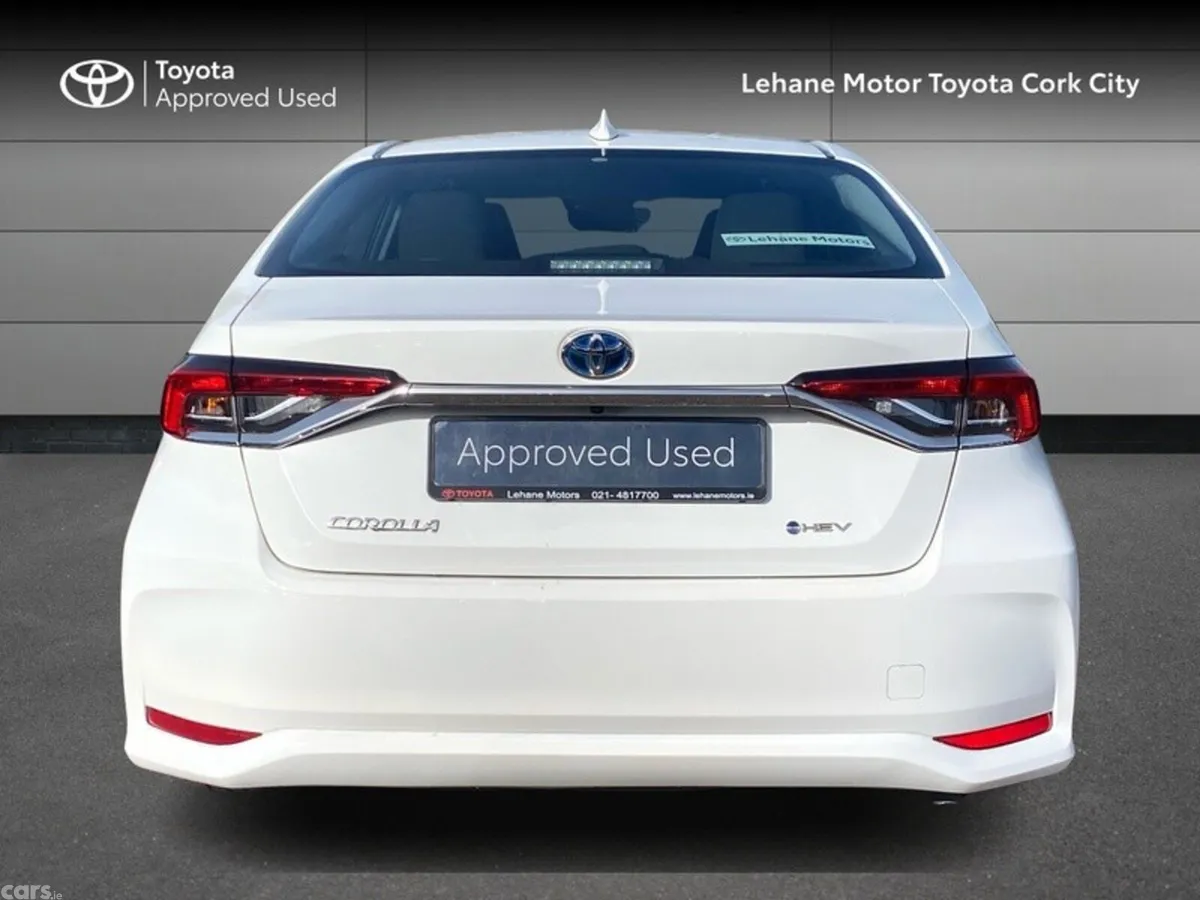 Toyota Corolla Saloon, Petrol Hybrid, 2024, White