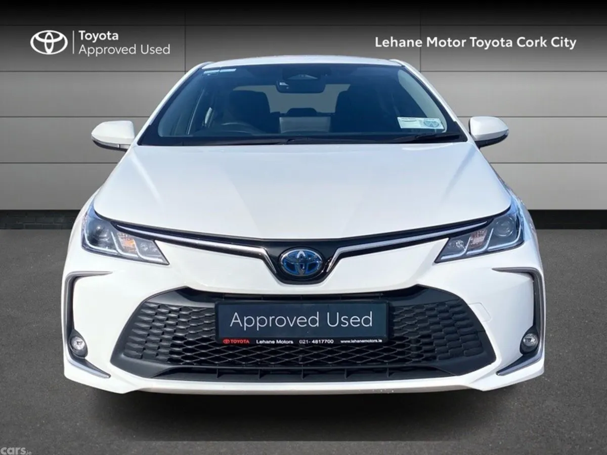 Toyota Corolla Saloon, Petrol Hybrid, 2024, White