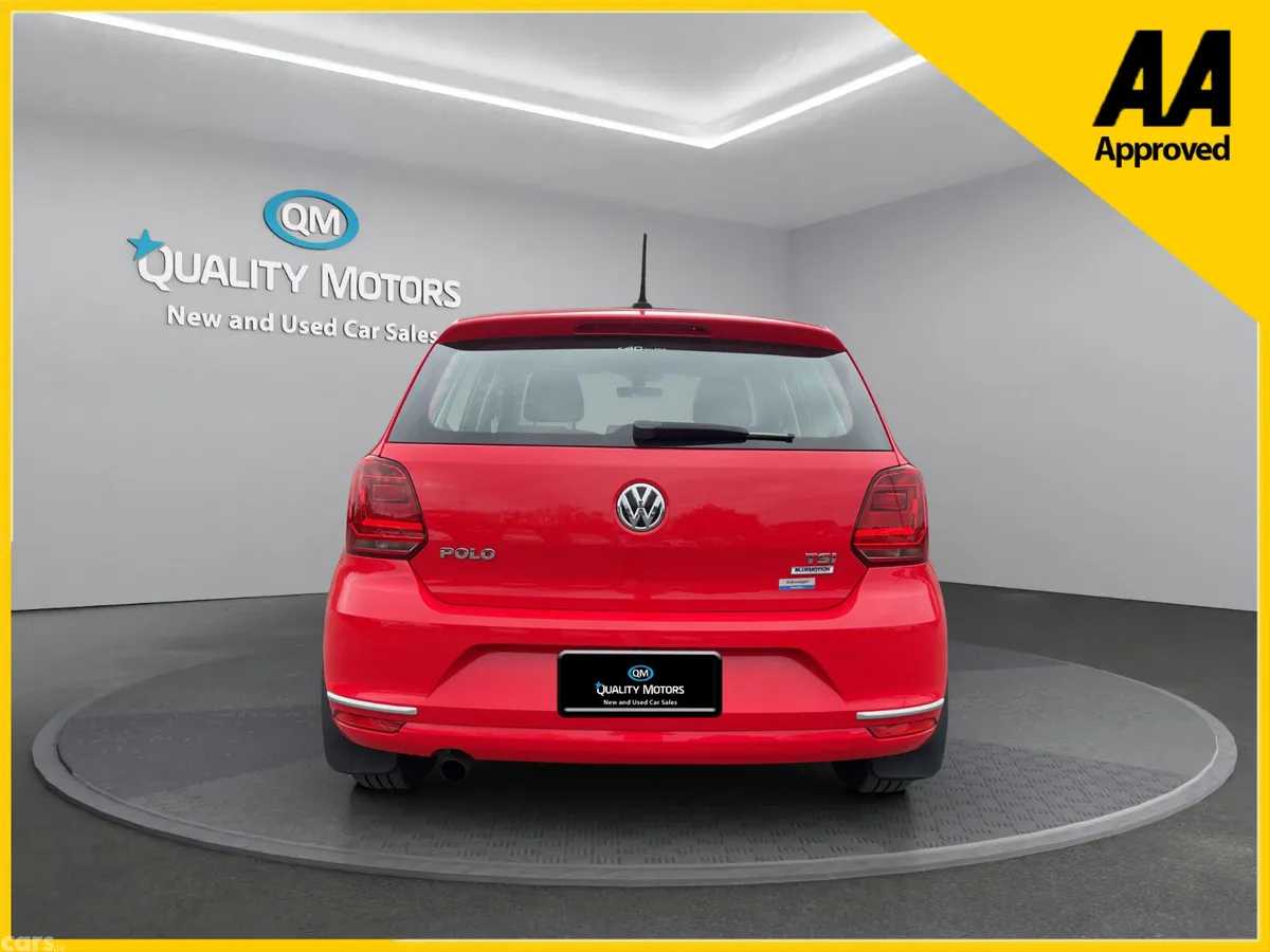 Volkswagen Polo Hatchback, Petrol, 2016, Red