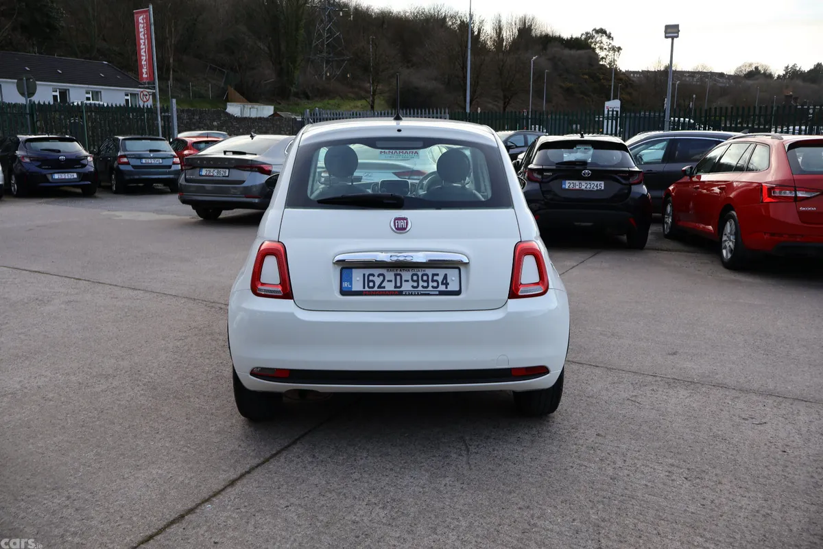 Fiat 500 Hatchback, Petrol, 2016, White