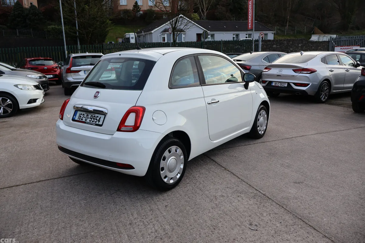 Fiat 500 Hatchback, Petrol, 2016, White