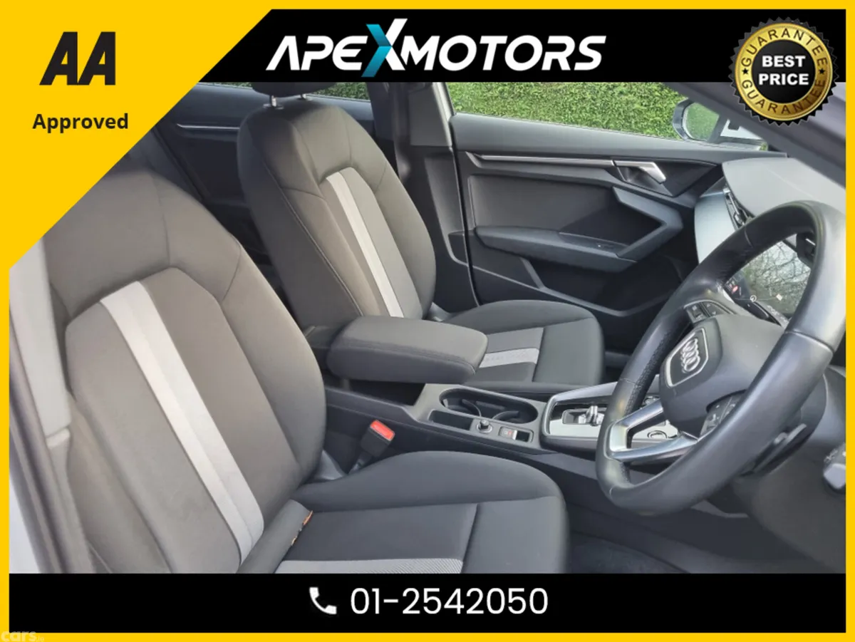 Audi A3 Saloon, Petrol, 2022, White