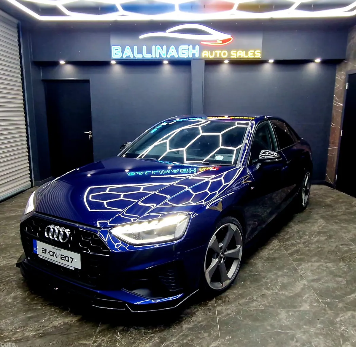 Audi A4 Saloon, Diesel, 2021, Blue
