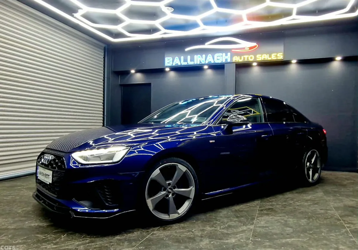Audi A4 Saloon, Diesel, 2021, Blue