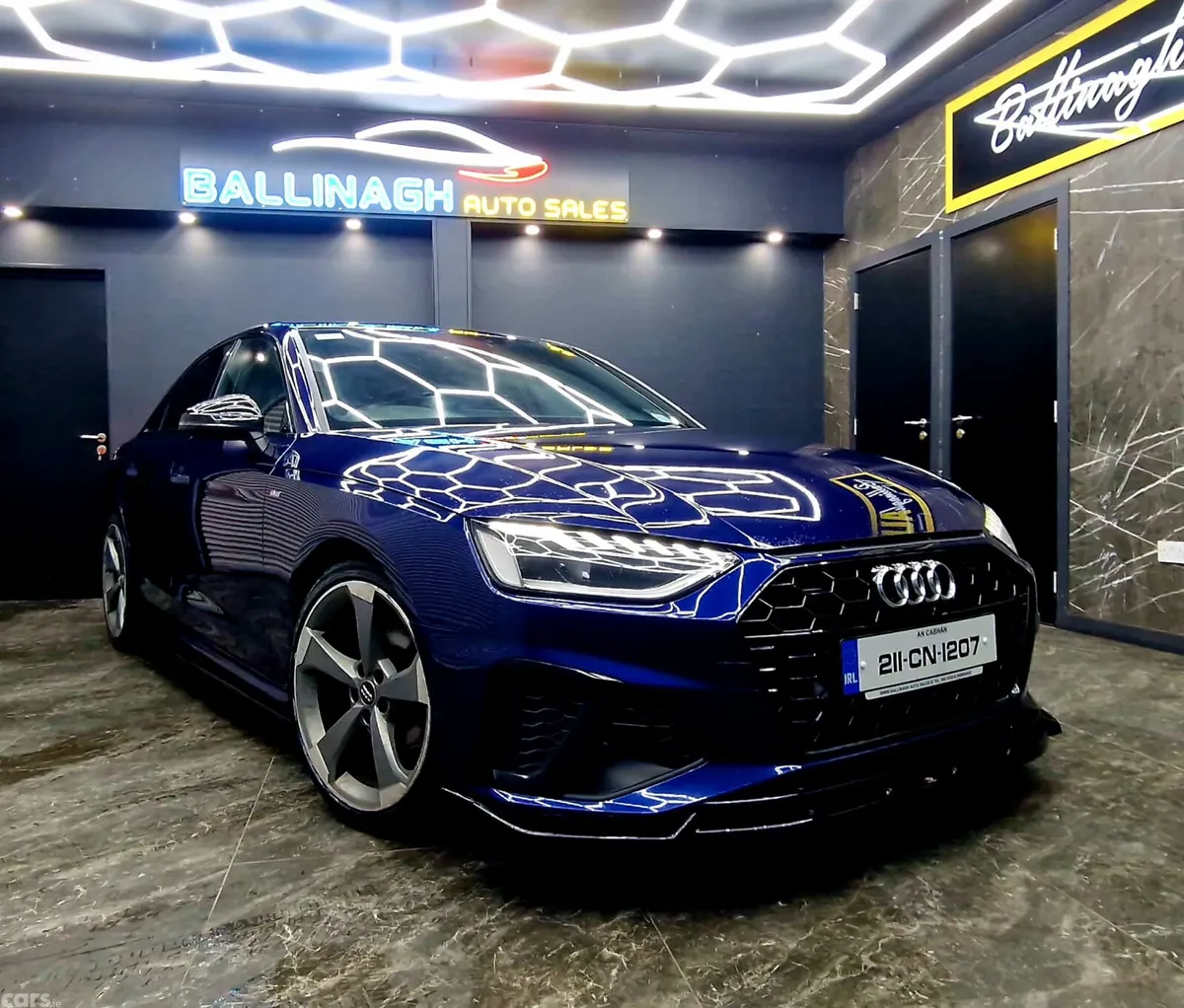 Audi A4 Saloon, Diesel, 2021, Blue