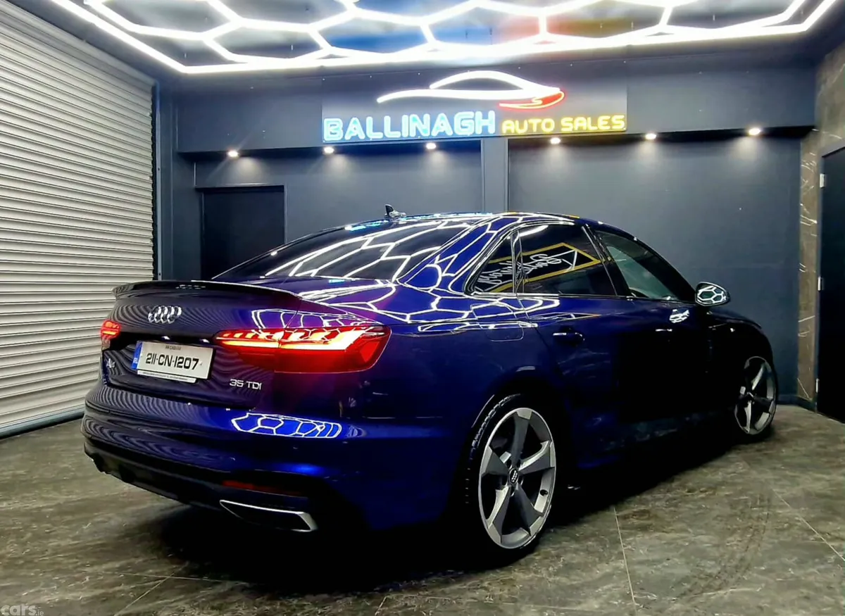Audi A4 Saloon, Diesel, 2021, Blue