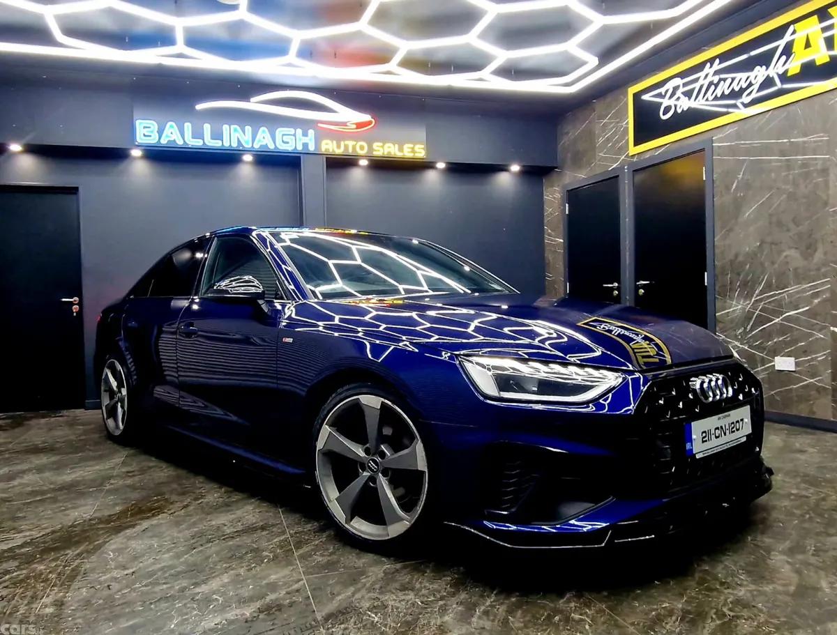 Audi A4 Saloon, Diesel, 2021, Blue