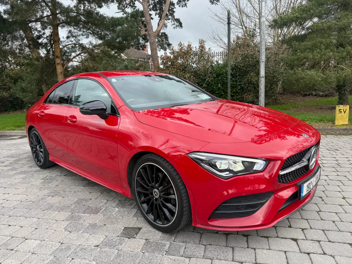 Mercedes-Benz CLA Saloon, Petrol, 2019, Red