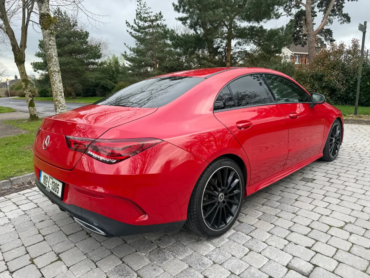 Mercedes-Benz CLA Saloon, Petrol, 2019, Red