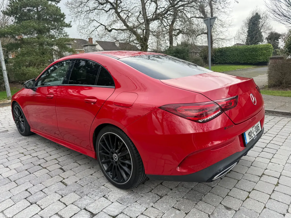 Mercedes-Benz CLA Saloon, Petrol, 2019, Red