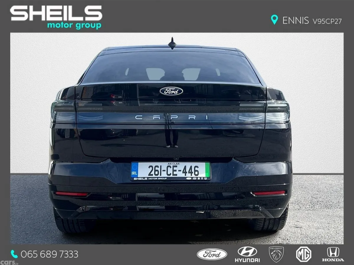 Ford Capri MPV, Electric, 2026, Black