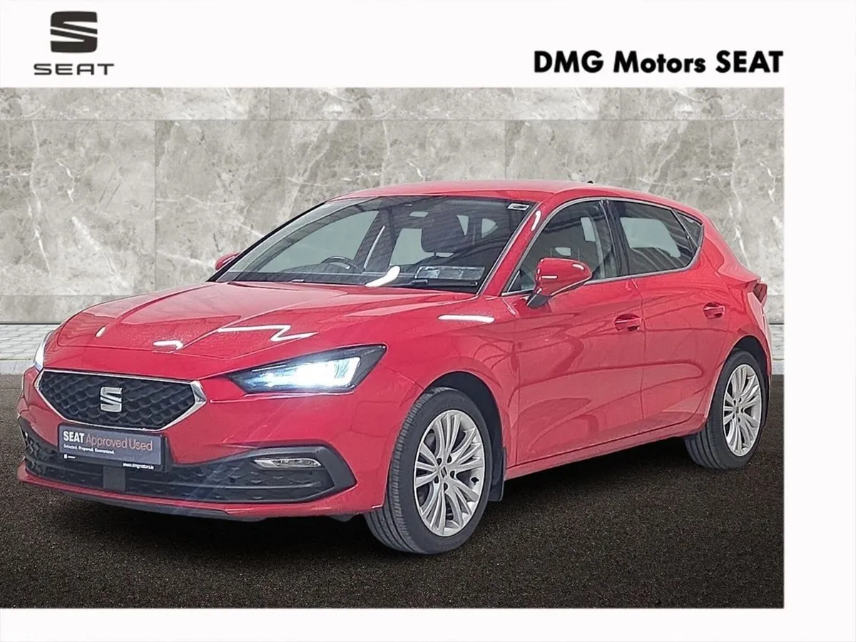 SEAT Leon Estate, Petrol, 2021, Red