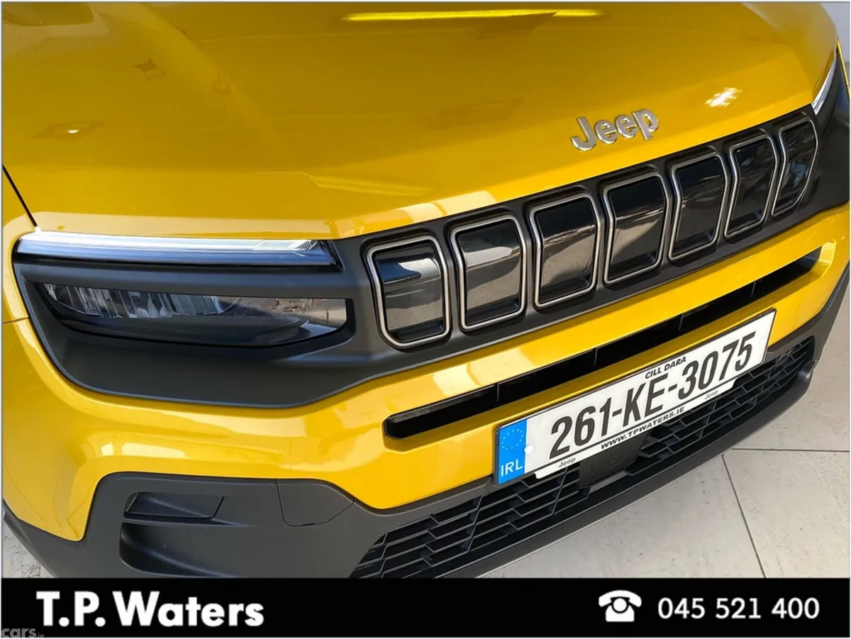 Jeep Avenger Hatchback, Petrol Hybrid, 2026, Yellow