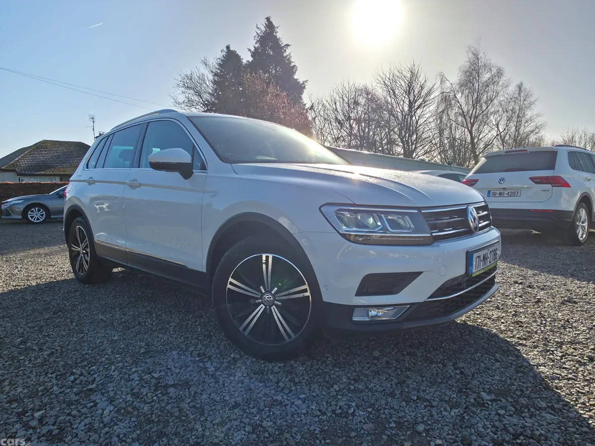 Volkswagen Tiguan SUV, Diesel, 2017, White