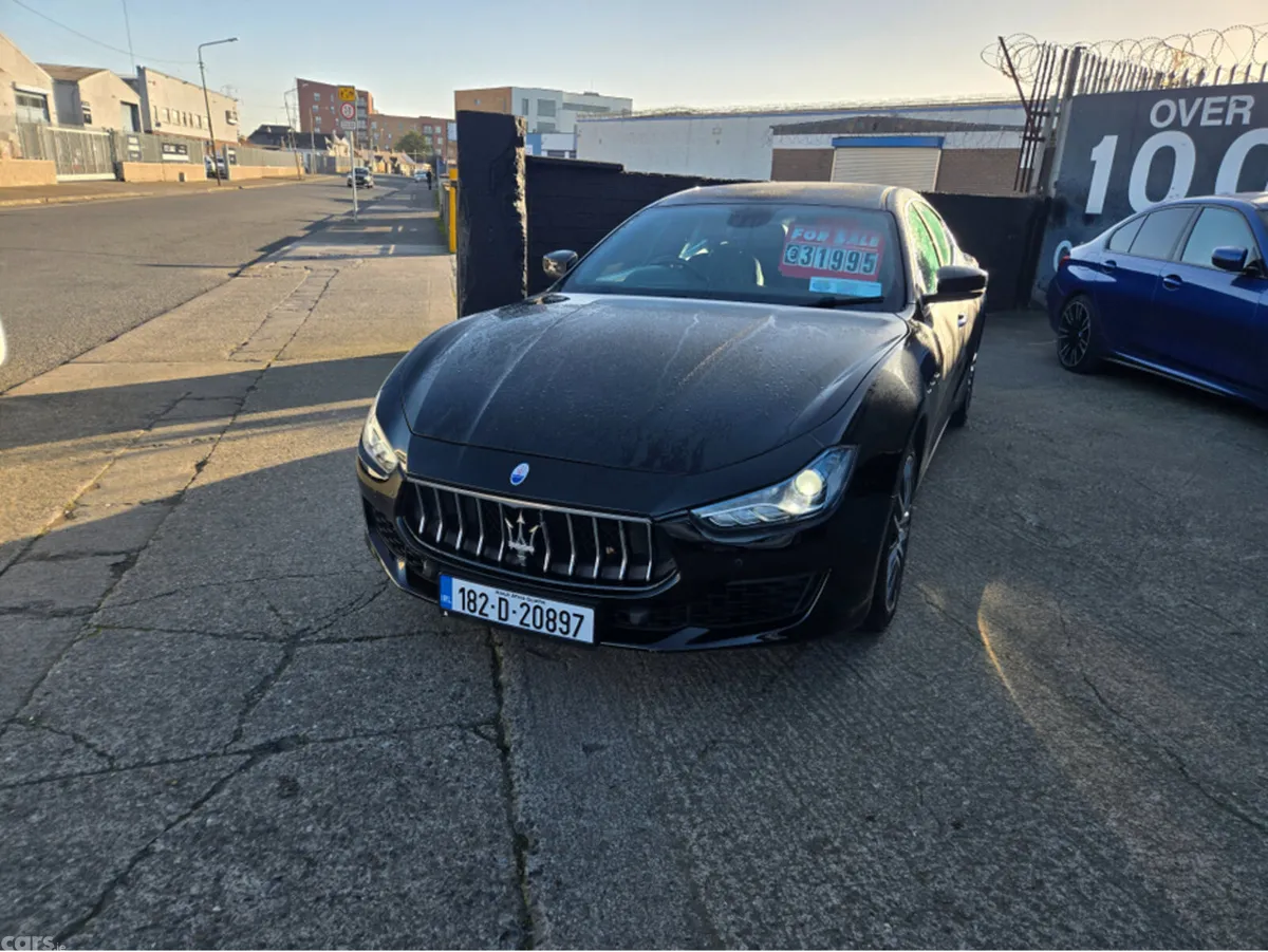 Maserati Ghibli Saloon, Diesel, 2018, Black